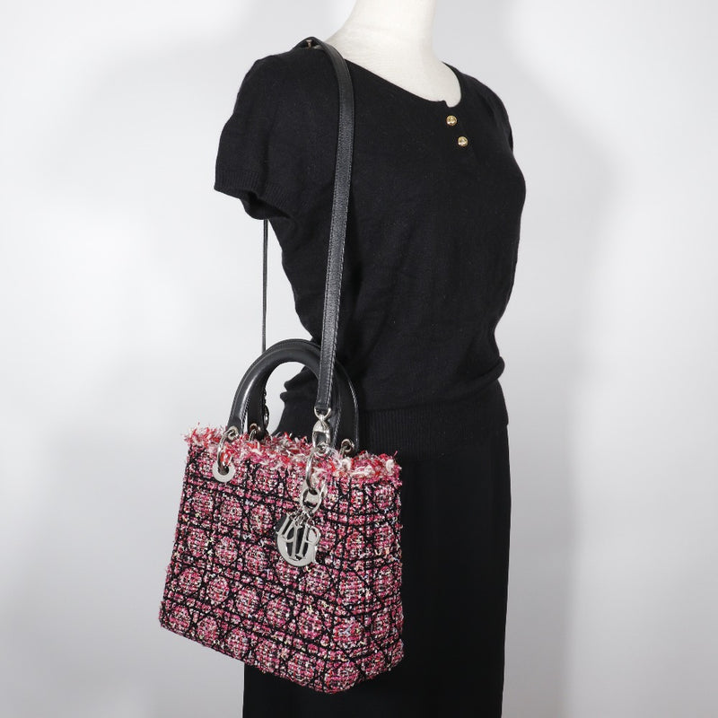 Dior] Christian Dior Lady Dior Handbag M0550PTUM-884U