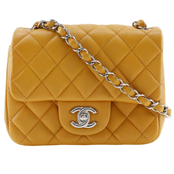 [Chanel] Chanel Mini -cadena de hombro de hombro Matelasse Lambskin diagonal giro mínimo cadena de cadena damas a rank