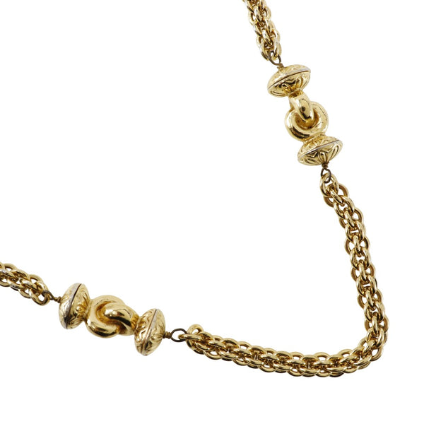 [CHANEL] Chanel long Necklace Vintage Plated Gold Approximately 144g Long Ladies