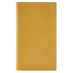 [HERMES] Hermes 
 Agenda Vision Notebook Cover 
 Shable yellow □ L engraved open AGENDA VISION Unisex A-Rank