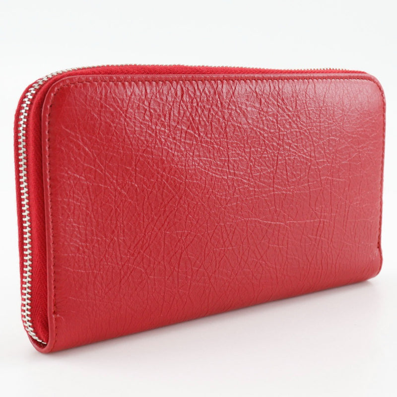 [BALENCIAGA] Balenciaga 
 Zip Around Purse
 541996 Calfskin red Fastener Zip Around Ladies A+Rank