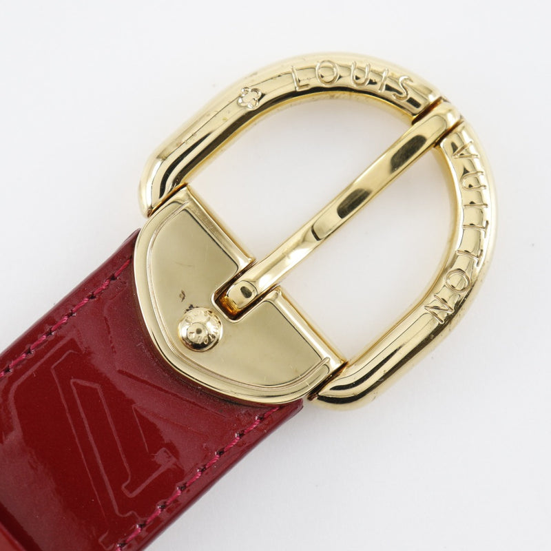 【LOUIS VUITTON】ルイ・ヴィトン
 サンチュール ベルト
 M6980 モノグラムヴェルニ ポムダムール 赤 CA4181刻印 ceinture レディース