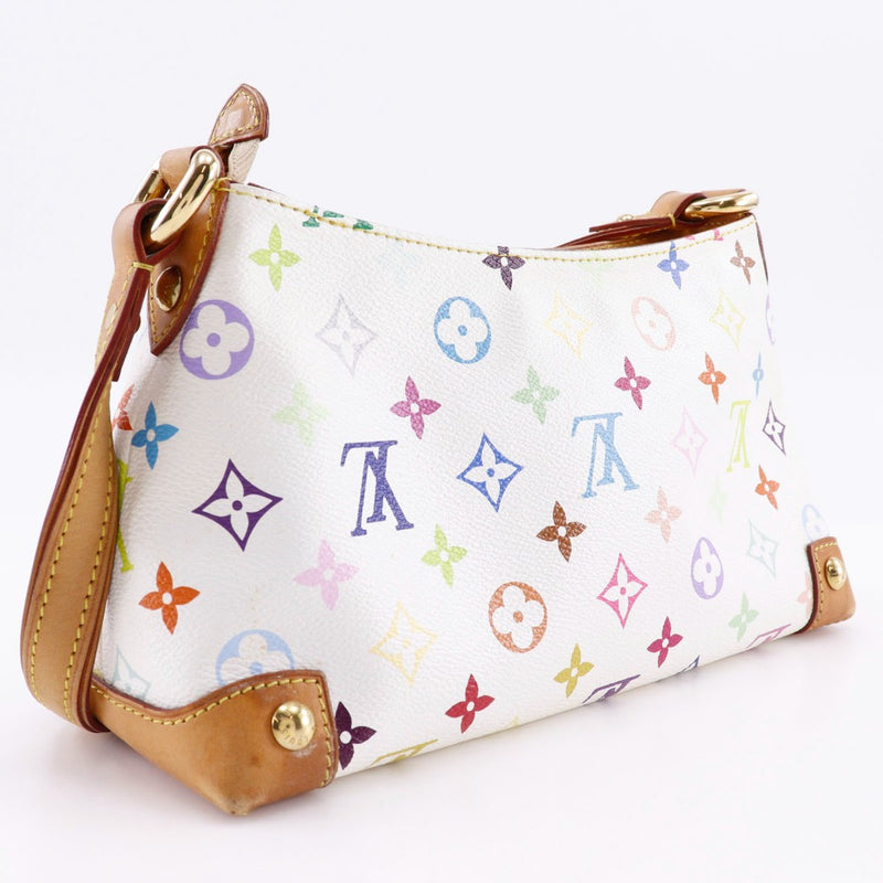 [Louis Vuitton] Louis Vuitton 
 Sac d'épaule Eliza 
 One -Shouder M40098 Monogramme multicolore Bron White Th0096 Fixation de l'épaule gravée Eliza Ladies