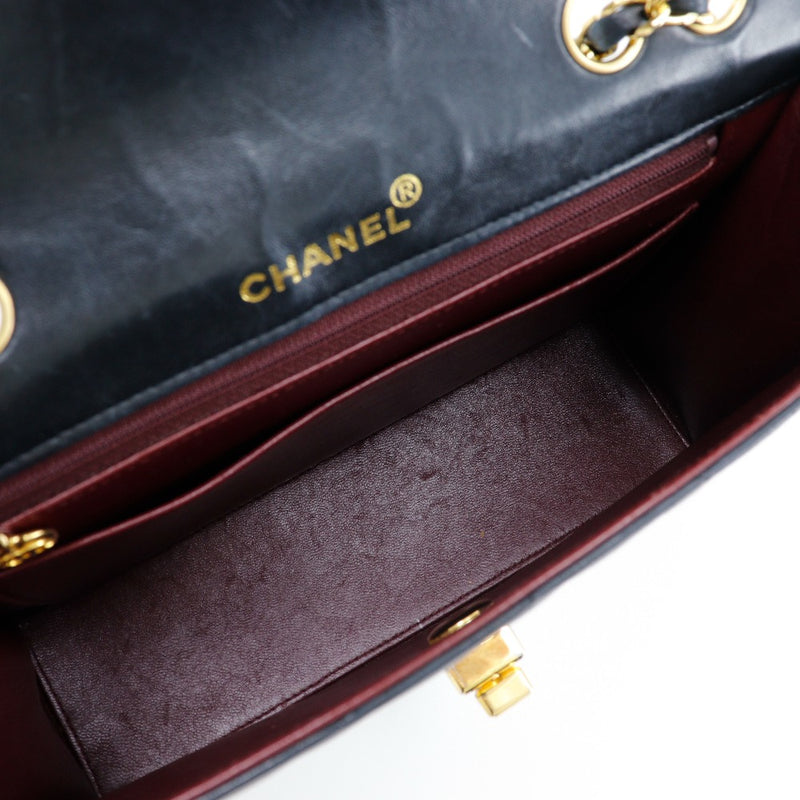 [CHANEL] Chanel 
 ChainShoulder Shoulder Bag
 2.55 Matelasse Vintage Lambskin Black Shoulder A5 Turn Lock CHAINSHOULDER Ladies