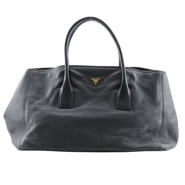 【PRADA】プラダ
 トートバック ハンドバッグ
 BN2779 カーフ NERO 黒 手提げ A4 オープン Tote bag レディース