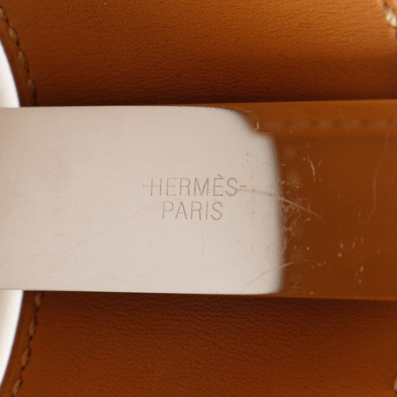 【HERMES】エルメス
 コリエドシアン バングル
 オンブレ リザード グレー X刻印 約119g Cory Edssian レディース