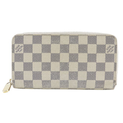 【LOUIS VUITTON】ルイ・ヴィトン
 ジッピーウォレット 長財布
 N60019 ダミエグラフィットキャンバス 白 CA5029刻印 ファスナー Zippy wallet ユニセックス