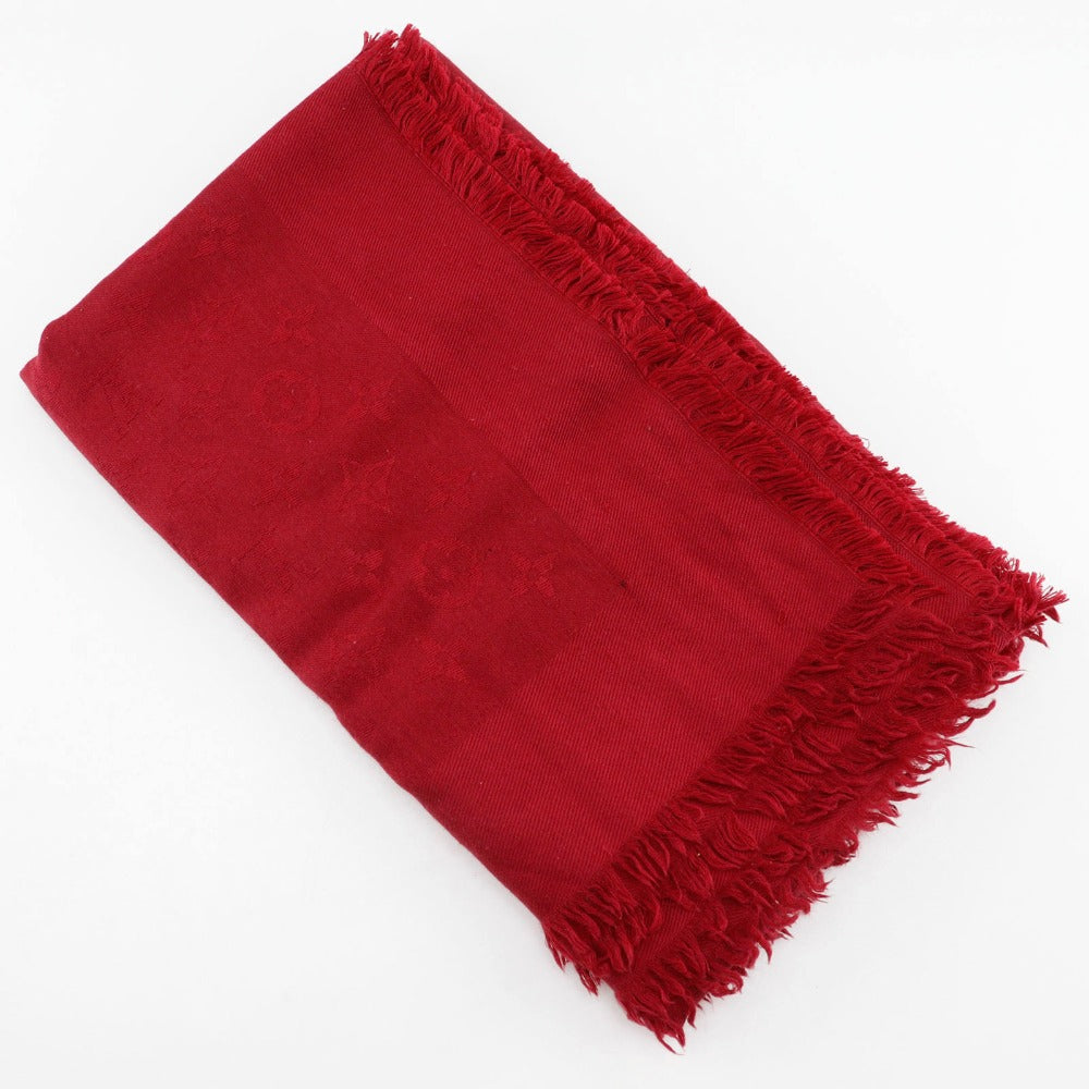 LOUIS VUITTON ルイヴィトン M72237 ショール・モノグラム スカーフ 大判ショール ストール レッド レディース LOUIS VUITTON ルイヴィトン ストール ショール・モノグラム M72237