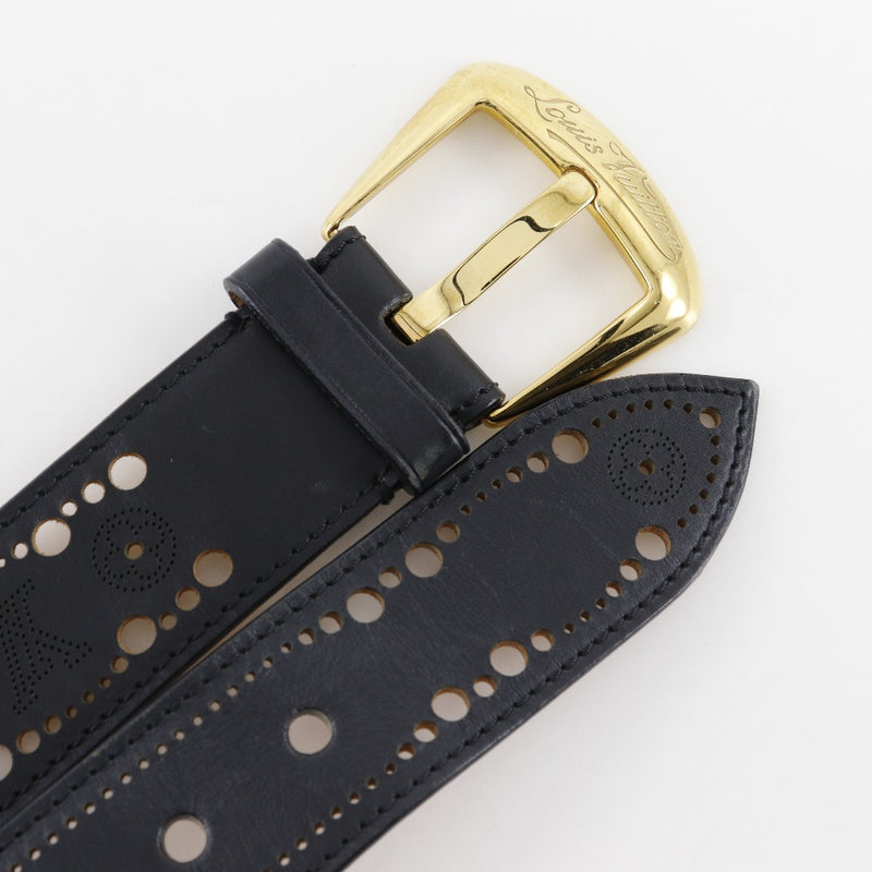 【LOUIS VUITTON】ルイ・ヴィトン
 サンチュール・フェニックス ベルト
 ノマド・モノグラム M9679 レザー 黒 CA5110刻印 ceinture phoenix メンズ