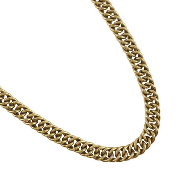 【CHANEL】シャネル
 チェーン ネックレス
 ロング 金メッキ 約86.1g Chain レディースA-ランク