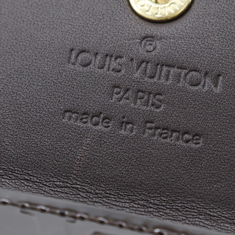 【LOUIS VUITTON】ルイ・ヴィトン
 ラドロー コインケース
 M93519 モノグラムヴェルニ アラマント ワインレッド BJ1087刻印 Ludlow レディースA-ランク