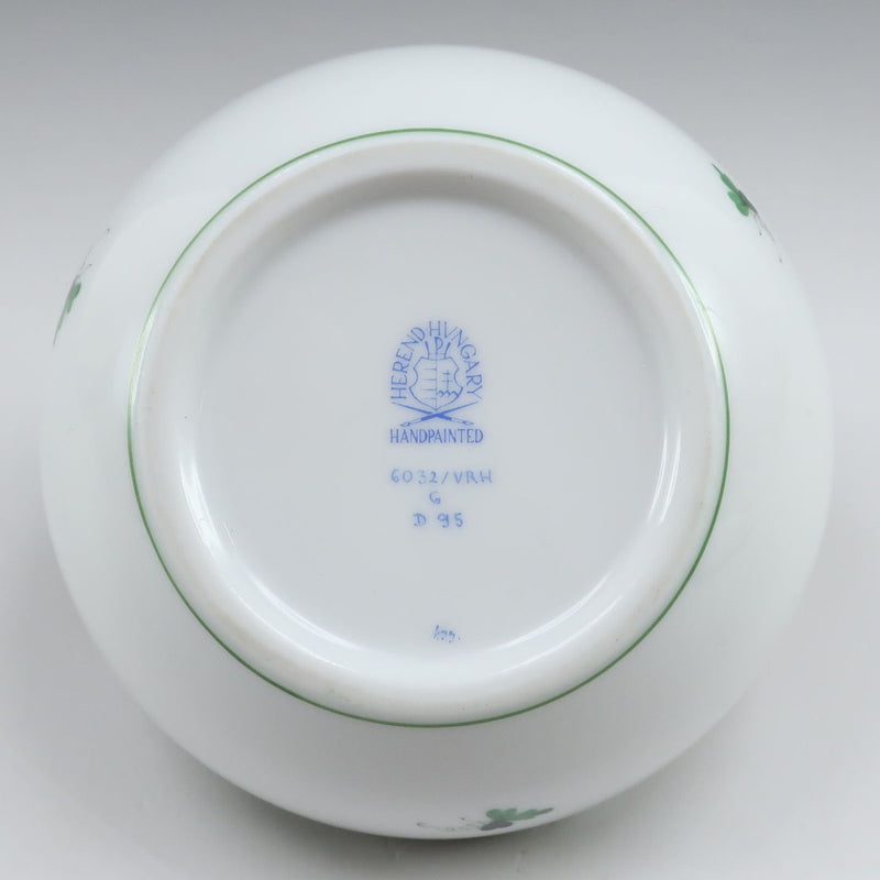 【HEREND】ヘレンド ウィーンのバラ ラウンドボックス ( ボンボニエール 小物入れ ) 食器