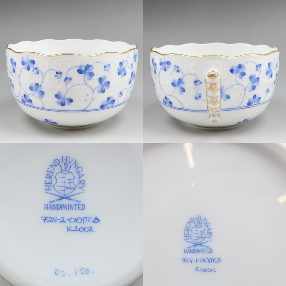 HEREND】ヘレンド クローバーブルー ( TCB ) 食器 – NISHIKINO VINTAGE