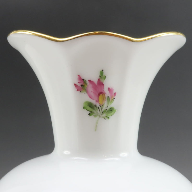 【HEREND】ヘレンド ミルフルール ( MF ) 花瓶