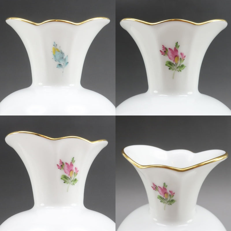 【HEREND】ヘレンド ミルフルール ( MF ) 花瓶