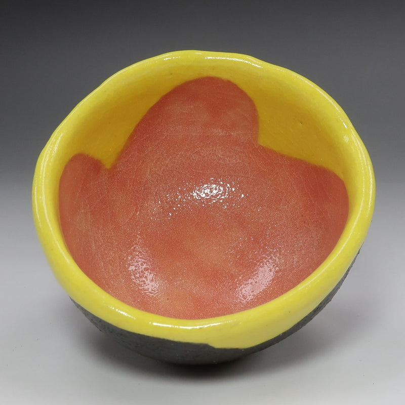 [] 야나기하라 무츠오 창작 [베니올리베 사케컵] (사케컵) 사케컵