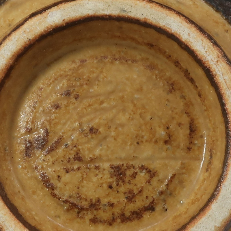 [] 야나기하라 무츠오 창작 [베니올리베 사케컵] (사케컵) 사케컵