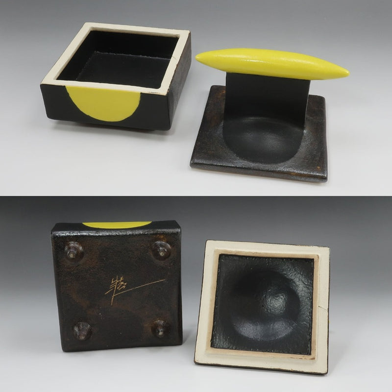 Created by Mutsuo Yanagihara [Ceramic Box] Ornament Object