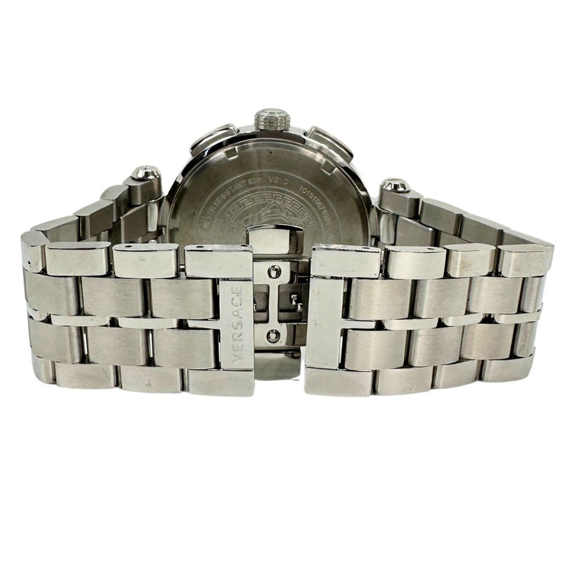 [VERSACE] Versace 
 Ion 45 Watches 
 Chronograph VE1d Stainless steel Steel Silver Quartz Chronograph Black Dial Aion 45 Men's A-Rank