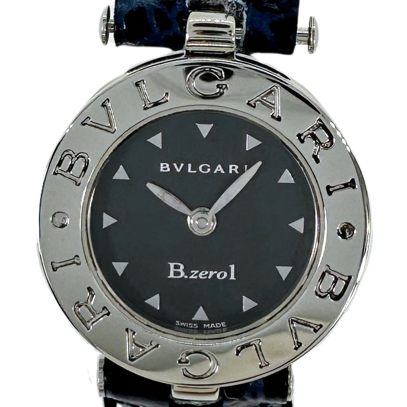 ブルガリ B-zero1 BZ22S スチール  クオーツ 黒文字盤 腕時計約H28mmxW22mm