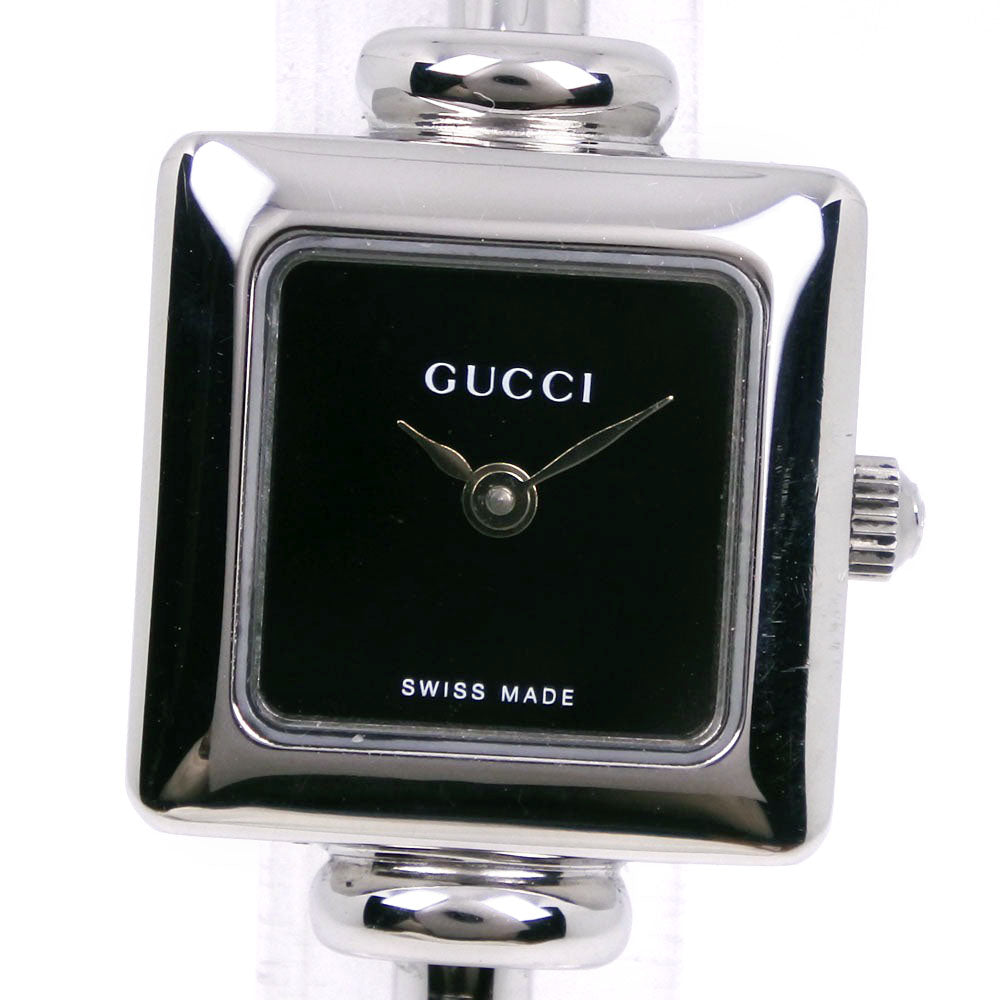 Gucci Gucci mirar 1900L de acero inoxidable cuarzo de plata analogic KYOTO NISHIKINO