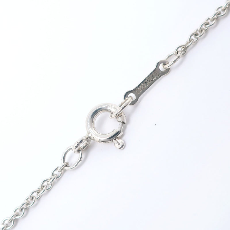 [Tiffany & Co.]TIFFANY&Co.
 콩 큰 목걸이 
 Elsa Peletti Silver 925 대략 17.5g Bean 큰 숙녀 A 등급