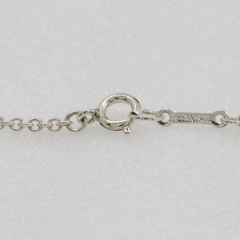 [Tiffany & co.]TIFFANY&Co. Teardrop 3P Necklace Elsa Peletti Silver 925 Approximately 5.2g TEARDROP 3P Ladies A Rank