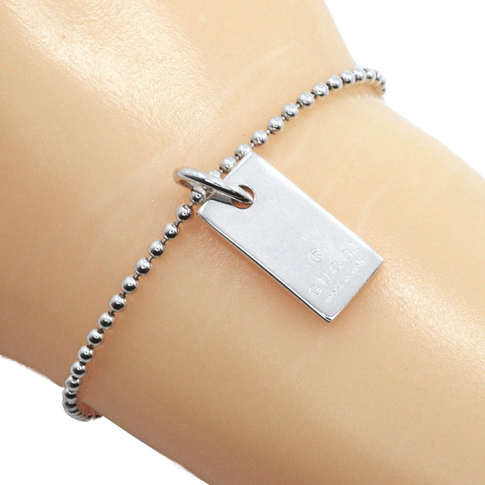 GUCCI】グッチ ロゴプレート ブレスレット – NISHIKINO VINTAGE KYOTO