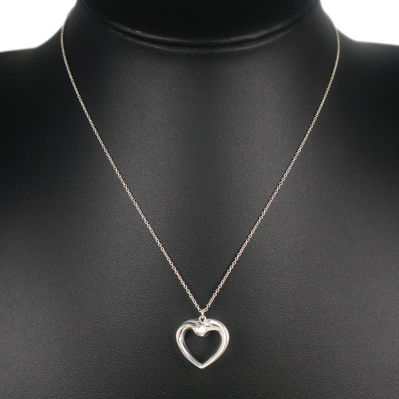 [Tiffany & co.]TIFFANY&Co.
 NUEVO COLLAZO DE CORAZÓN DANESO 
 Paloma Picasso Silver 925 Heart aproximadamente 4.4g NUEVO TERDIDAD Corazón Damas A-Rank