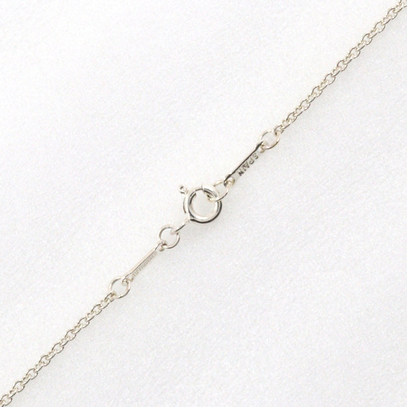 [Tiffany & CO.] Tiffany Coeur ouvert grand collier Elsa Peletti Silver 925 environ 16,1g coeur ouvert grandes dames a-rank