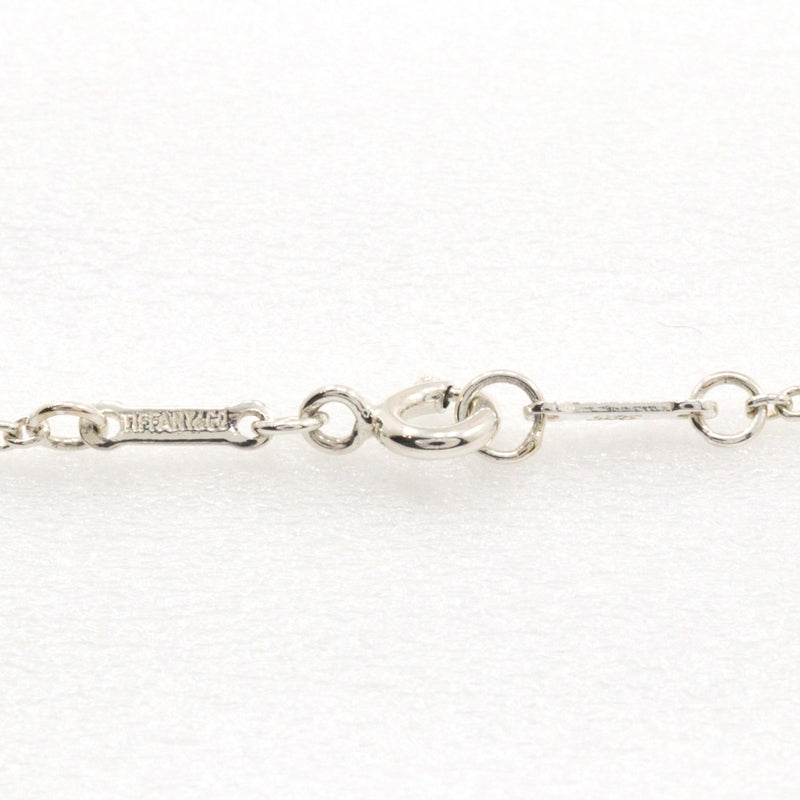 [Tiffany & CO.] Tiffany Coeur ouvert grand collier Elsa Peletti Silver 925 environ 16,1g coeur ouvert grandes dames a-rank