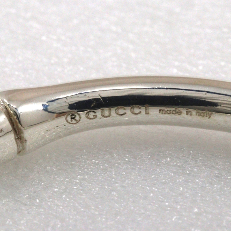 [GUCCI] Gucci Bamboo Earrings Silver 925 Approximately 15.0g Bamboo Ladies A-Rank