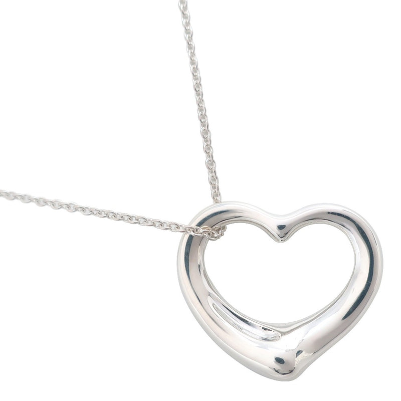 [Tiffany & co.]TIFFANY&Co.
 Collar de corazón abierto de corazón 
 Elsa Peletti Silver 925 Heart aproximadamente 10.2g Corazón abierto Medium Ladies A-Rank