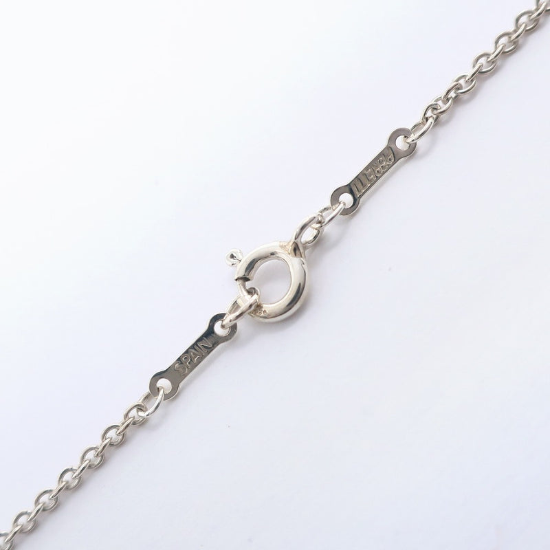 [Tiffany & co.]TIFFANY&Co.
 Collar de corazón abierto de corazón 
 Elsa Peletti Silver 925 Heart aproximadamente 10.2g Corazón abierto Medium Ladies A-Rank