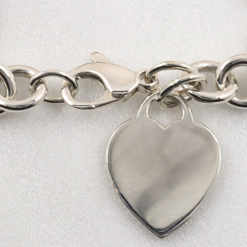 [Tiffany & CO.] Tiffany Rett Titit Bracelet Heart Silver 925 Environ 32,0 g retour à Tiffany & Co.