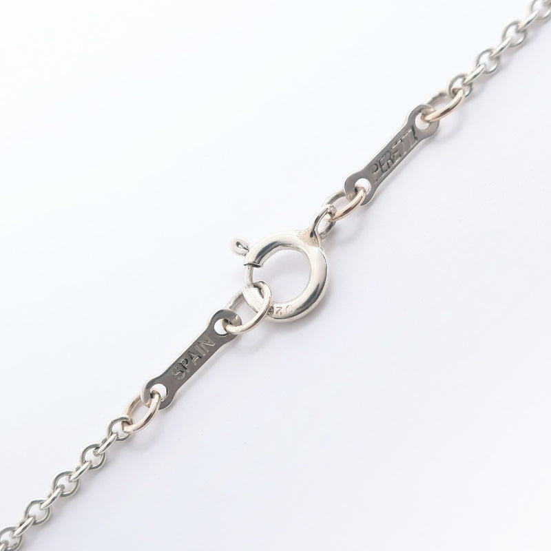 [Tiffany & co.]TIFFANY&Co.
 Open heart large Necklace
 Elsa Peletti Silver 925 Heart about 19.6g Open Heart Large Ladies A-Rank