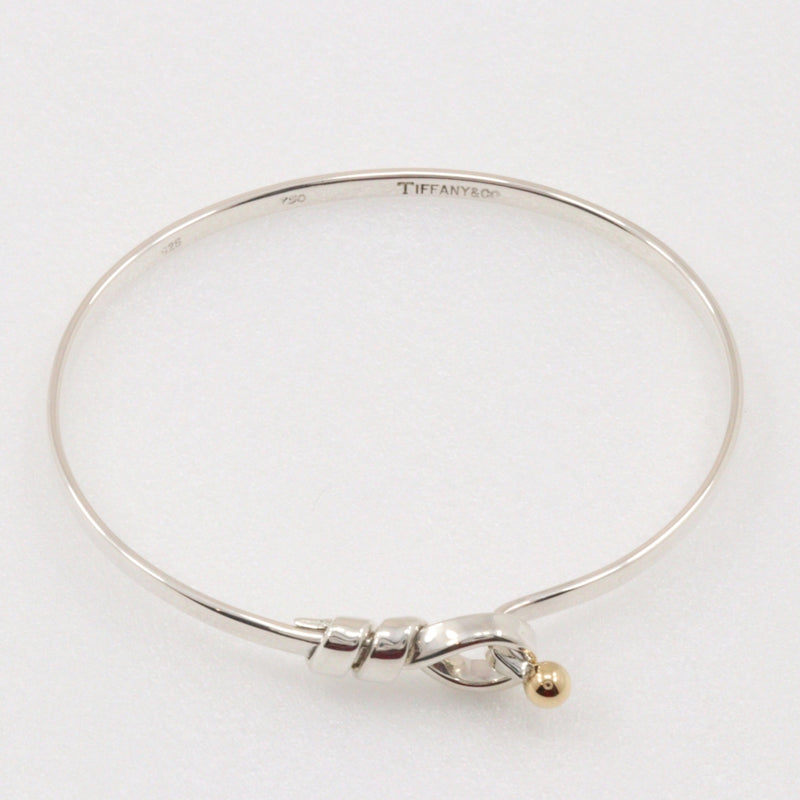 [Tiffany & CO.] Tiffany Hook & Ibangle Silver 925 × K18 Yellow Gol