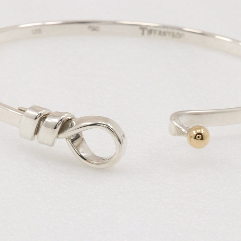 [Tiffany & CO.] Tiffany Hook & Ibangle Silver 925 × K18 Yellow Gol