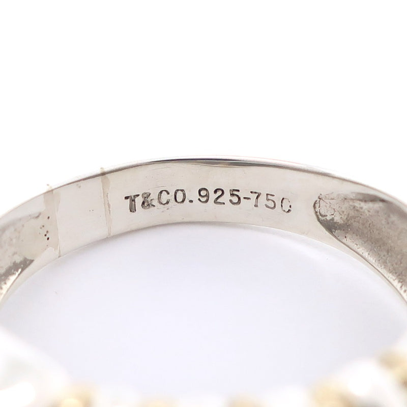 [Tiffany & co.]TIFFANY&Co.
 Twist rope 10.5 Ring
 Silver 925 ×18KYellow Gold Approximately 3.8g Twist Rope Ladies A-Rank