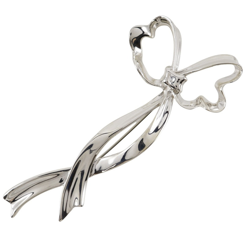 [Tiffany & co.]TIFFANY&Co. Ribbon Brooch Silver 925 Ribbon Approximately 19.3g Ribbon Ladies A-Rank