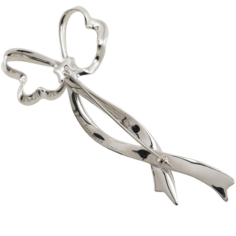 [Tiffany & co.]TIFFANY&Co.
 Broche de cinta 
 Cinta de plata 925 aproximadamente 19.3g cinta de cinta damas a-rank