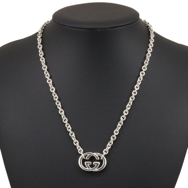 [GUCCI] Gucci 
 Interlocking G Necklace
 Silver 925 about 29.2g Interlocking G Unisex A-Rank