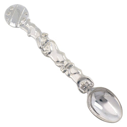 [Tiffany & co.]TIFFANY&Co.
 Baby spoon cutlery 
 Teddy Bear Silver 925 BABY SPOON _A- Rank