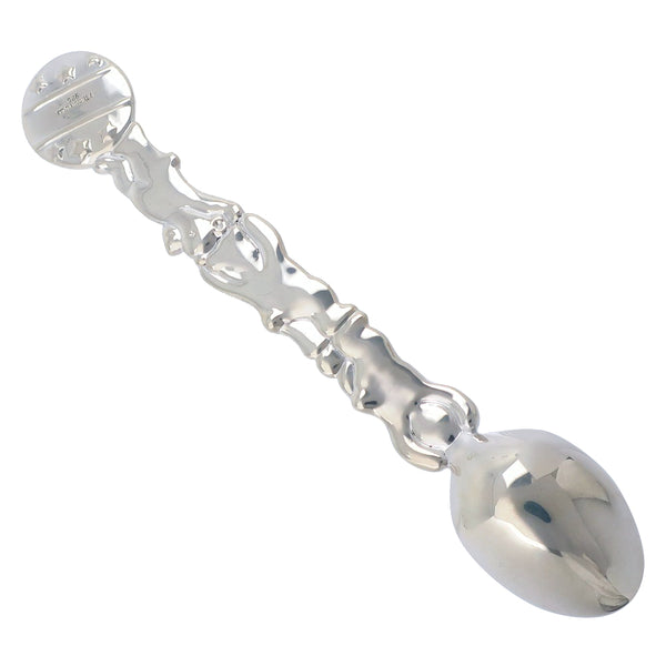 [Tiffany & co.]TIFFANY&Co. Baby Spoon Catrary Teddy Bear Silver 925 Baby Spoon_a- Rank