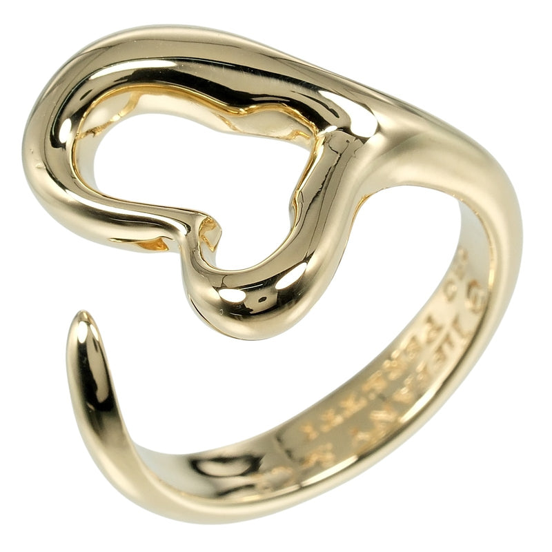 【TIFFANY&Co.】ティファニー オープンハート リング・指輪
 10号