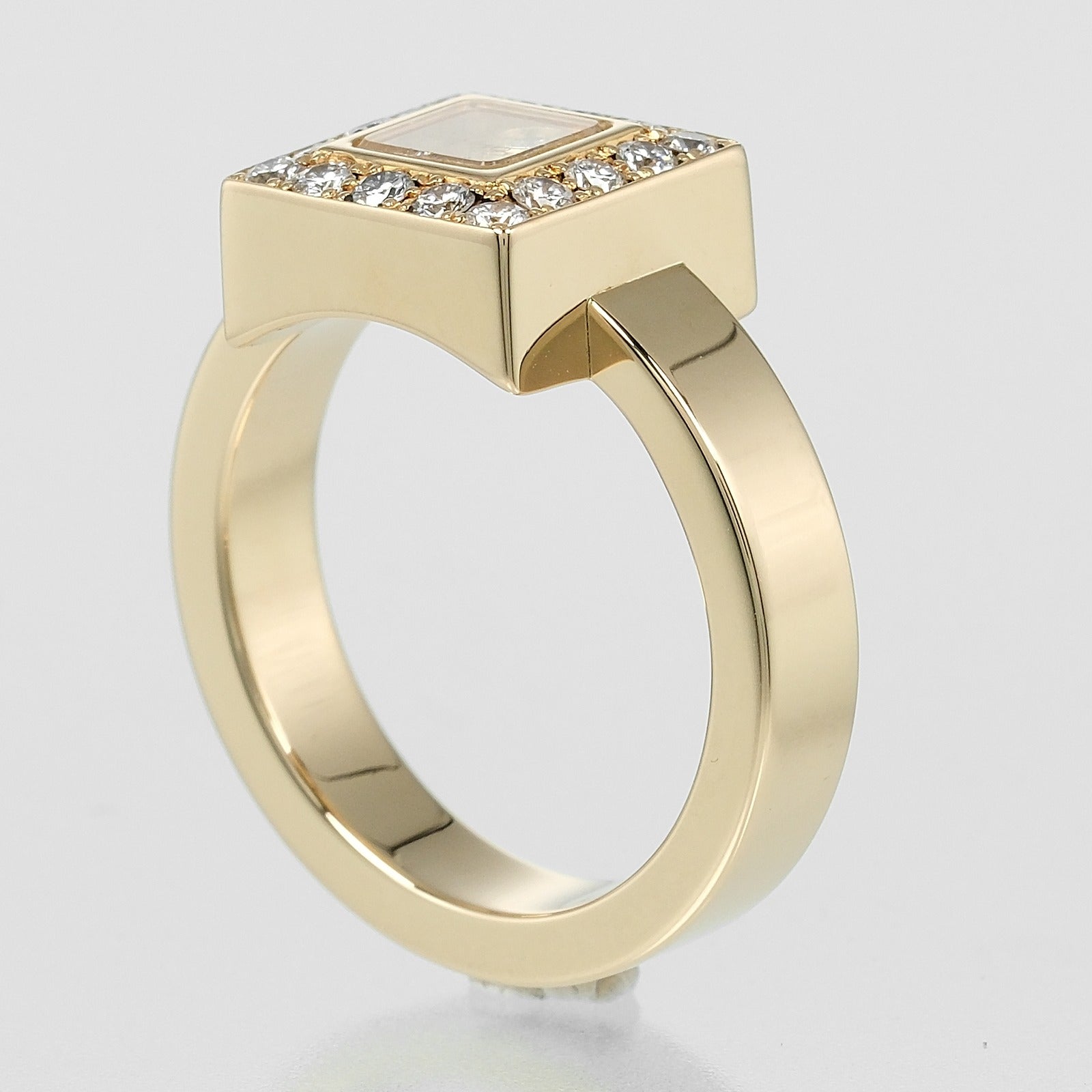 Chopard】ショパール ハッピーダイヤモンド リング・指輪 12号