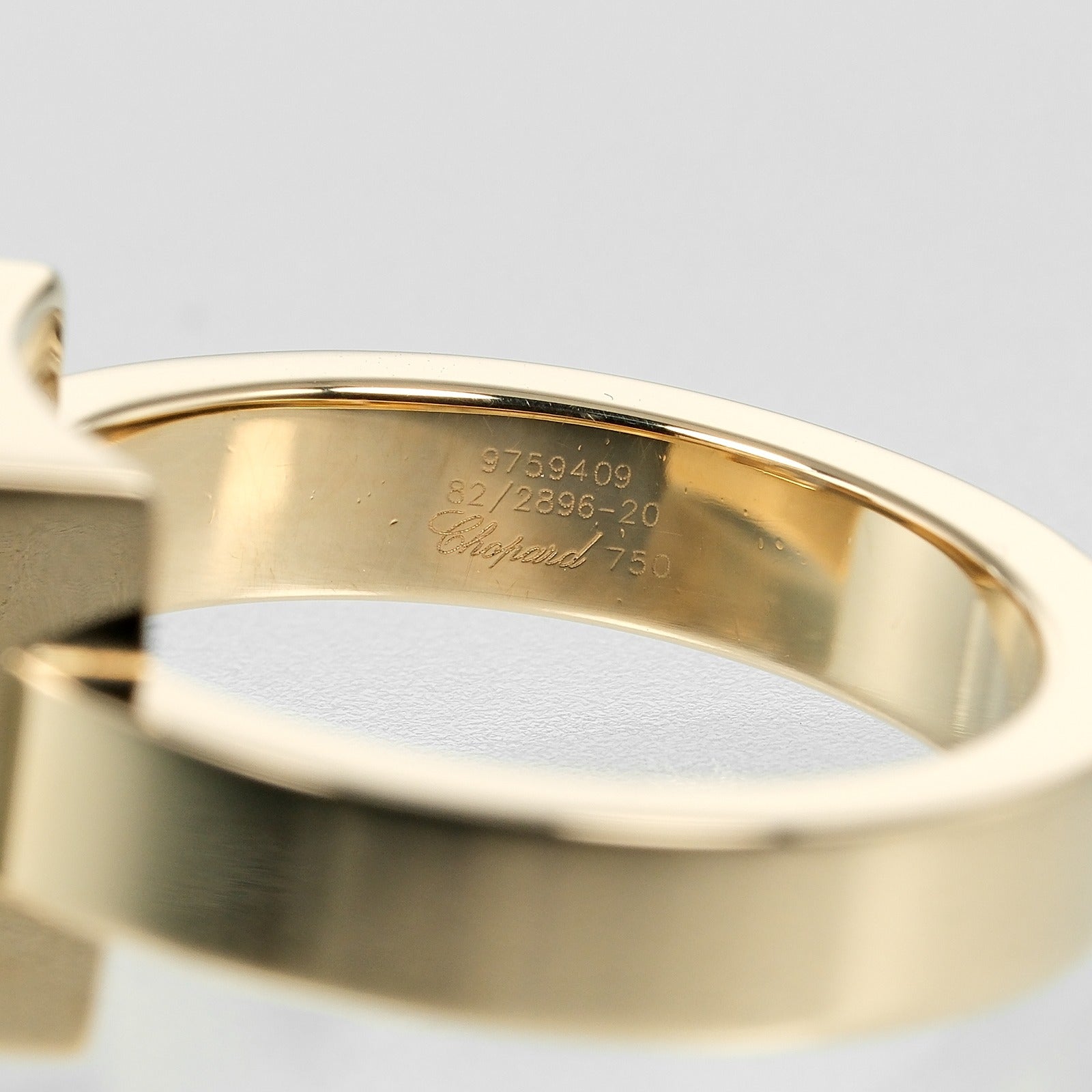 Chopard】ショパール ハッピーダイヤモンド リング・指輪 12号