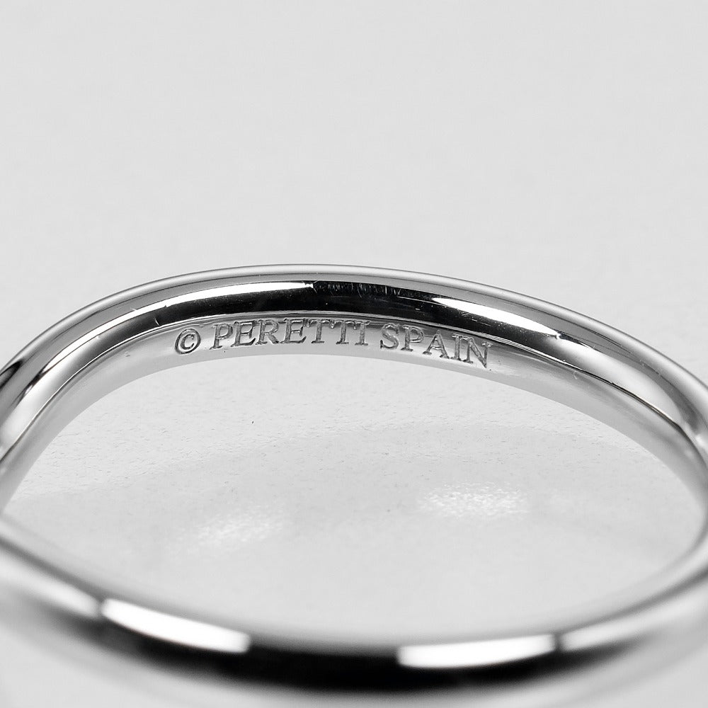 TIFFANY&Co.】ティファニー カーブドバンド リング・指輪 8号