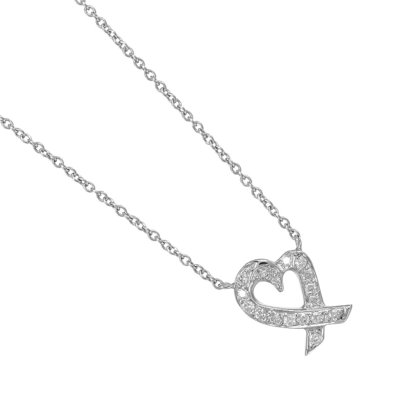 【TIFFANY&Co.】ティファニー ラビングハート ネックレス