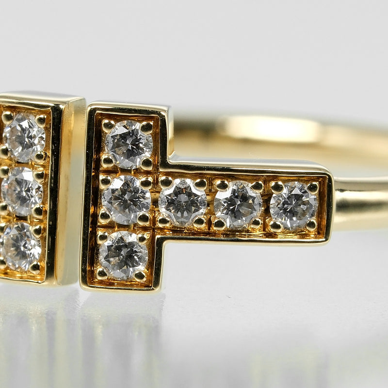 TIFFANY&Co.】ティファニー Tワイヤー リング・指輪 13.5号